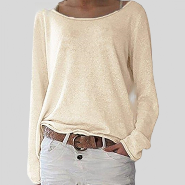 Kendra | Women's Relaxed Fit Long Sleeve Sweater
