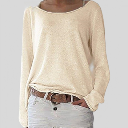 Kendra | Women's Relaxed Fit Long Sleeve Sweater
