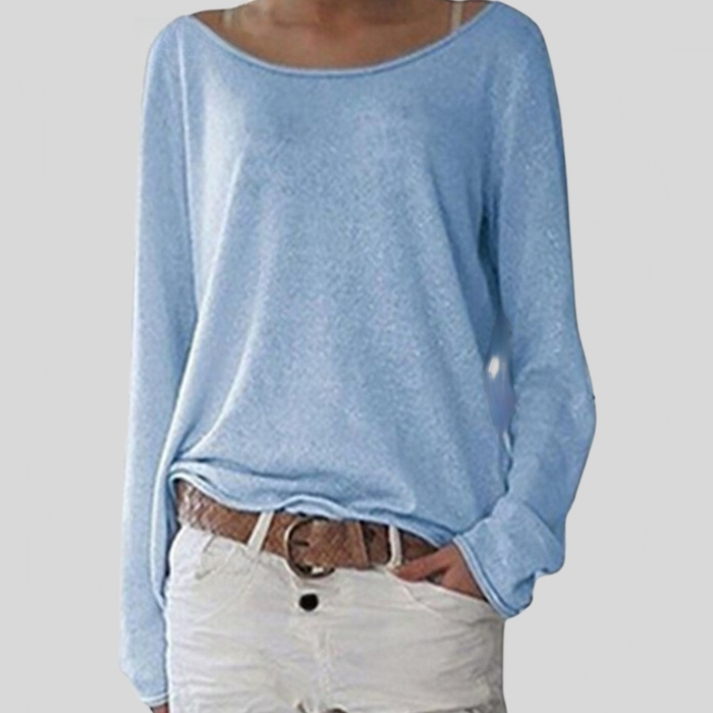 Kendra | Women's Relaxed Fit Long Sleeve Sweater