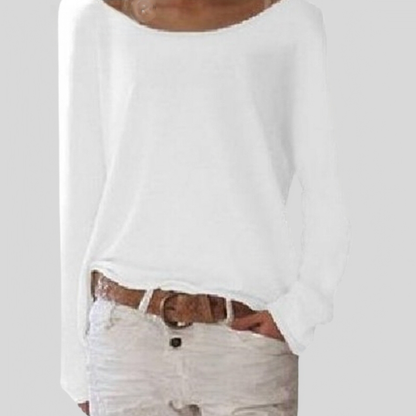 Kendra | Women's Relaxed Fit Long Sleeve Sweater