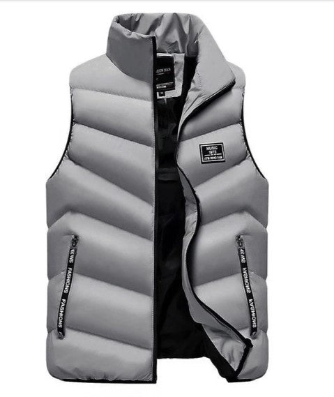 Kieran | Men's Puffer Zip Up Vest