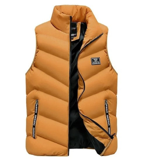 Kieran | Men's Puffer Zip Up Vest