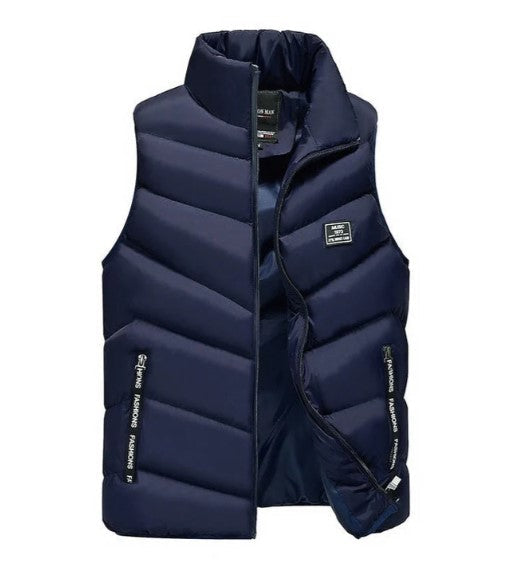 Kieran | Men's Puffer Zip Up Vest