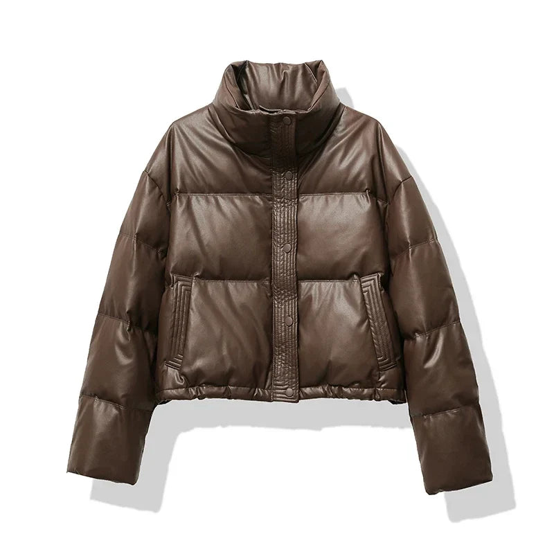 Kimberly | Women's Cropped Puffer Jacket