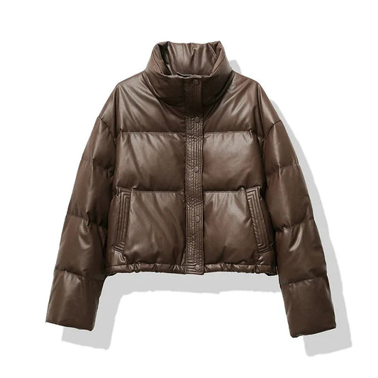 Kimberly | Women's Cropped Puffer Jacket