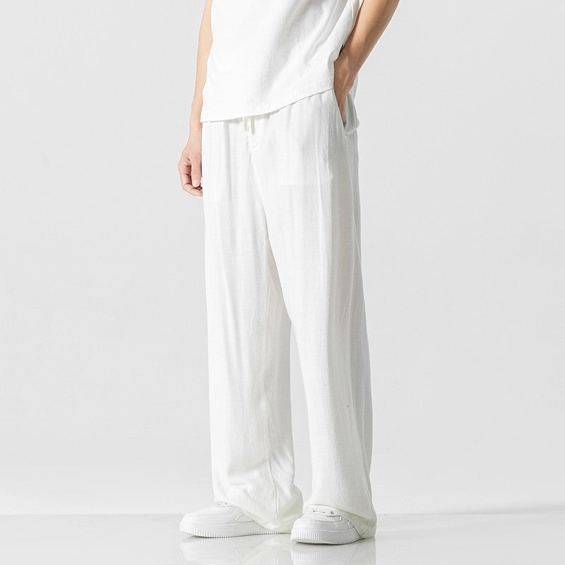 Kirk | Men's Wide Leg Drawstring Pants