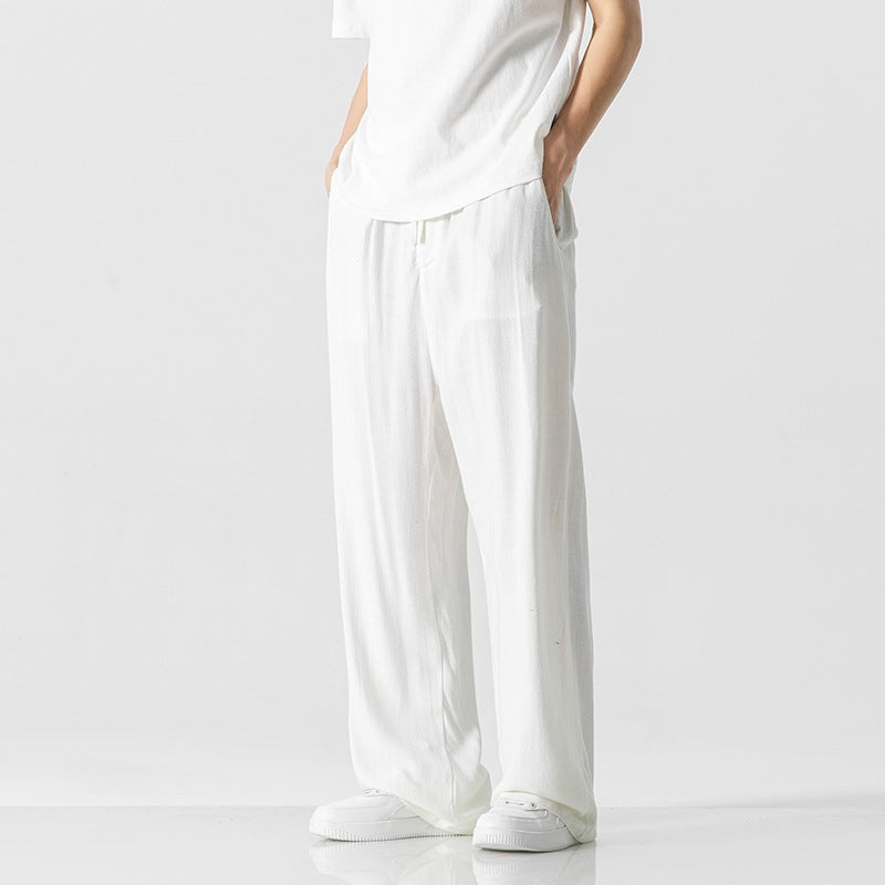 Kirk | Men's Wide Leg Drawstring Pants