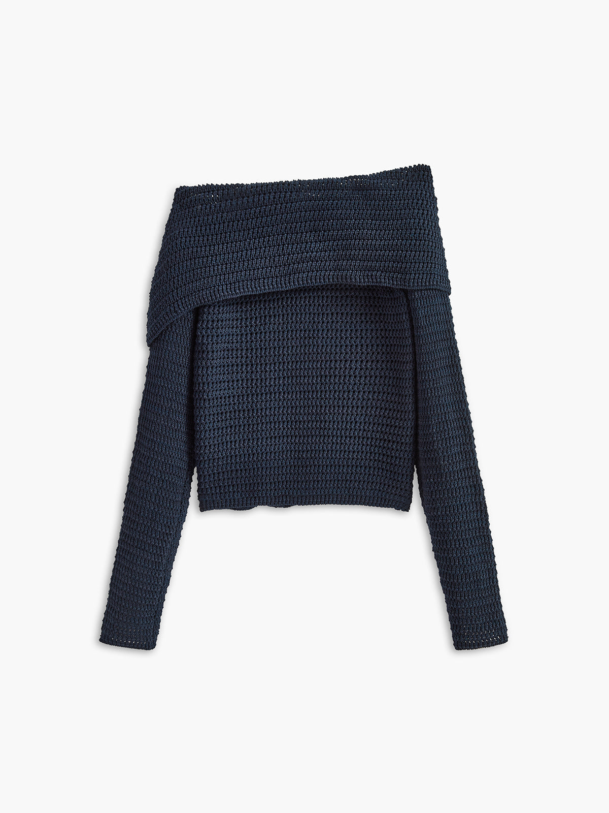 Kristen | Women's Off-the-Shoulder Fitted Sweater