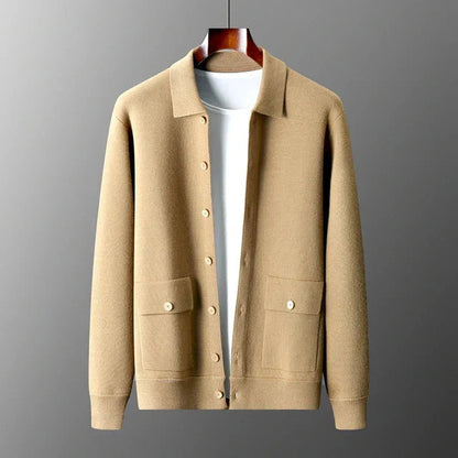 Kurt | Men's Button-Down Knit Cardigan
