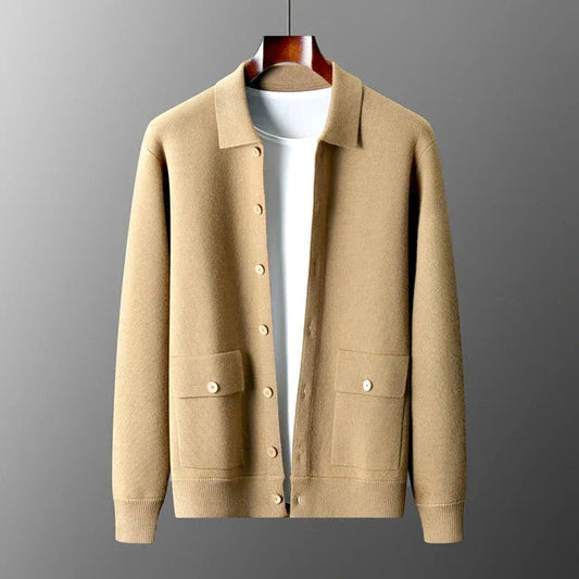 Kurt | Men's Button-Down Knit Cardigan