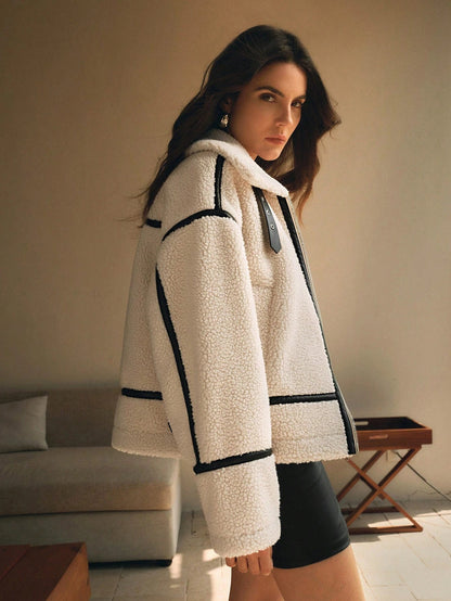 Kylie | Women's Oversized Sherpa Jacket