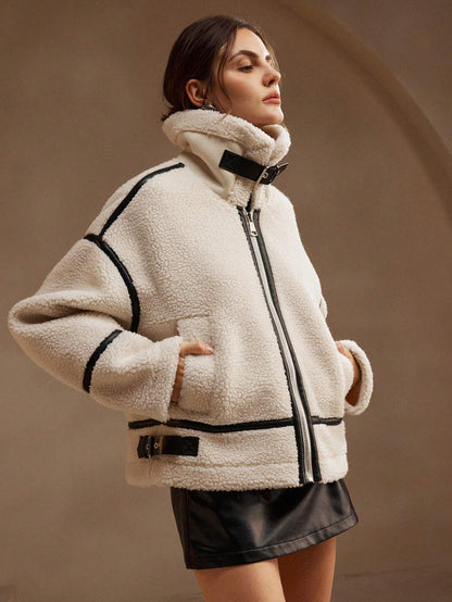 Kylie | Women's Oversized Sherpa Jacket