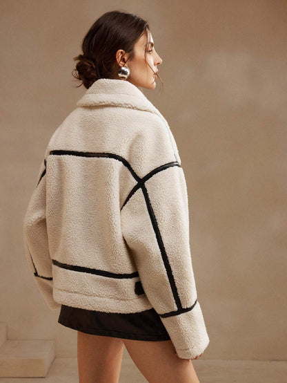 Kylie | Women's Oversized Sherpa Jacket