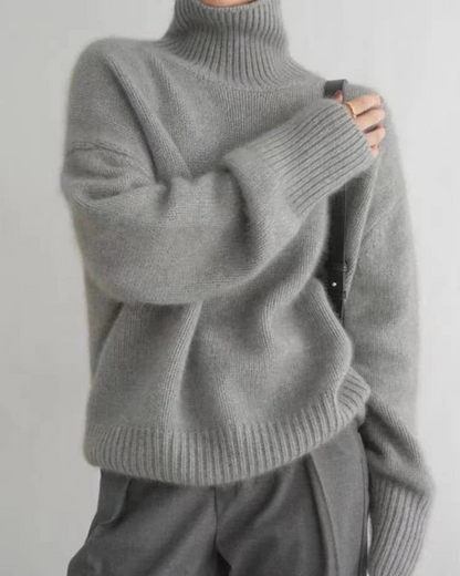 Kylie | Women's Oversized Turtleneck Sweater