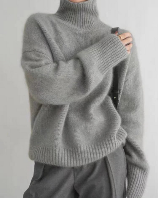 Kylie | Women's Oversized Turtleneck Sweater