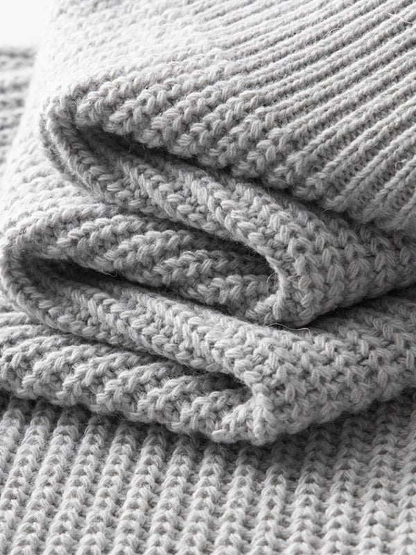 Lawrence | Men's Quarter-Zip Ribbed Knit Sweater