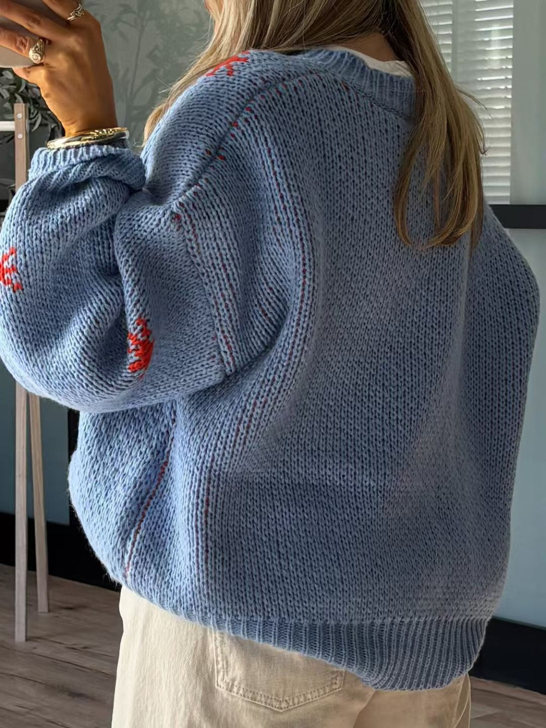 Leila | Women's Oversized Graphic Sweater