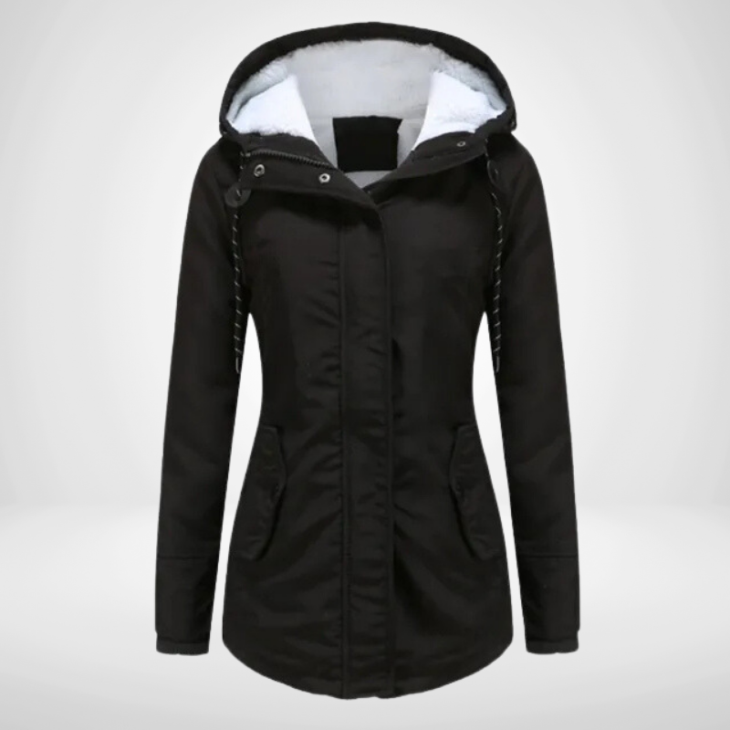 Lena | Women's Hooded Fleece Lined Jacket
