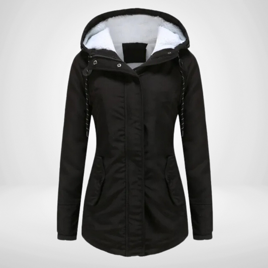 Lena | Women's Hooded Fleece Lined Jacket