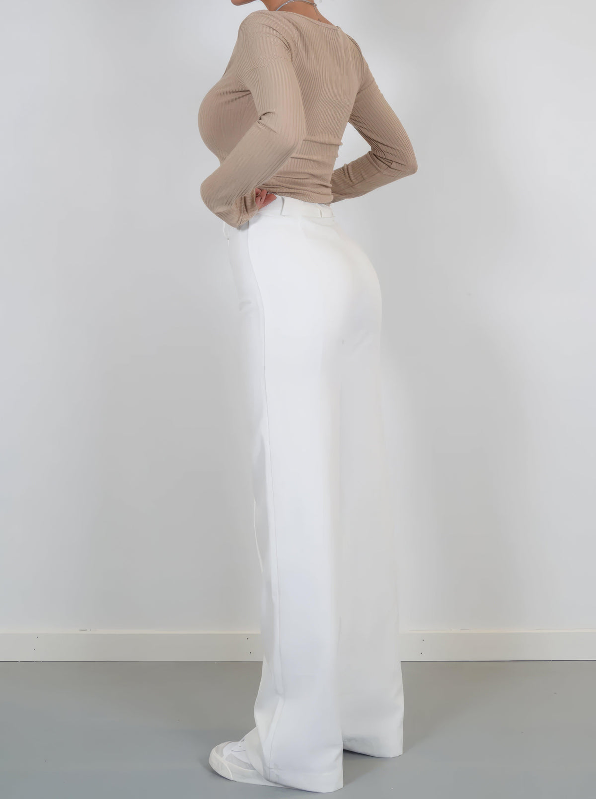 Lisa | Women's High-Waisted Wide Leg Pants