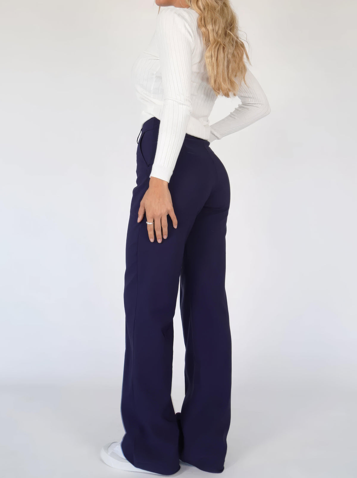 Lisa | Women's High-Waisted Wide Leg Pants