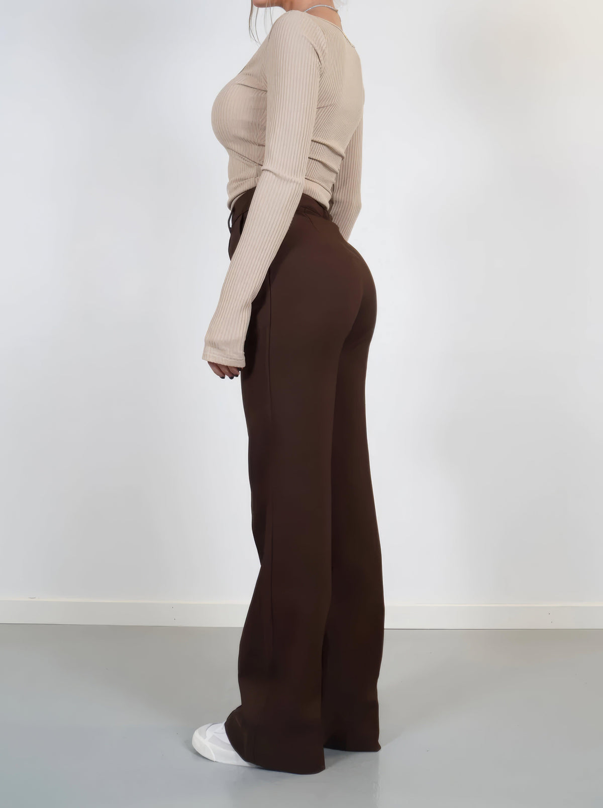 Lisa | Women's High-Waisted Wide Leg Pants