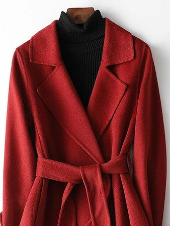 Lisa | Women's Belted Wrap Coat