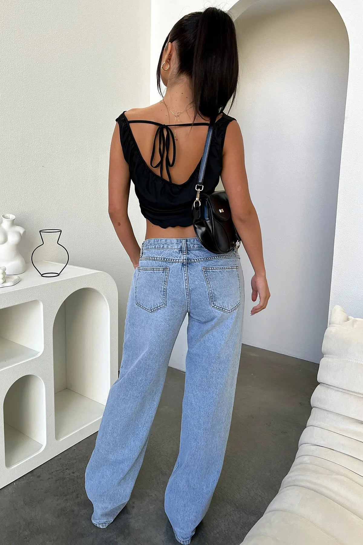 Lola | Women's Low Rise Light Wash Straight Leg Jeans