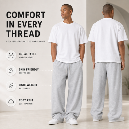 Loose-Fit Long Sweatpants