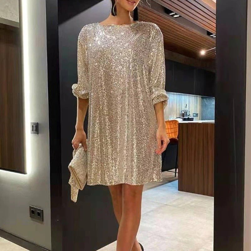 Loose Mini Party Dress