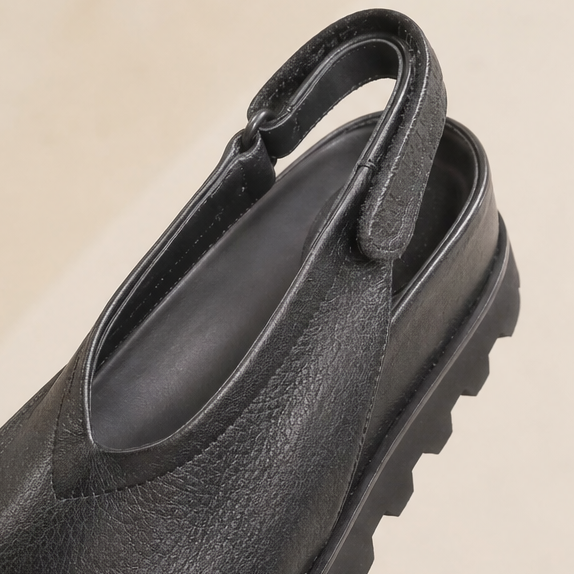 Lug Sole Slingback Loafer Flats