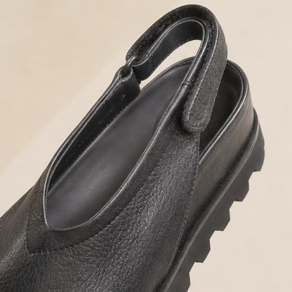 Lug Sole Slingback Loafer Flats