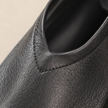 Lug Sole Slingback Loafer Flats