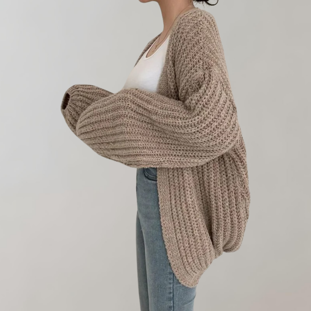 Lydia | Women's Oversized Open Front Cardigan