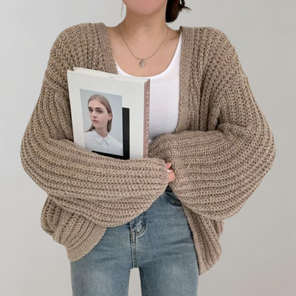 Lydia | Women's Oversized Open Front Cardigan