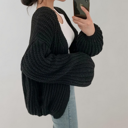 Lydia | Women's Oversized Open Front Cardigan