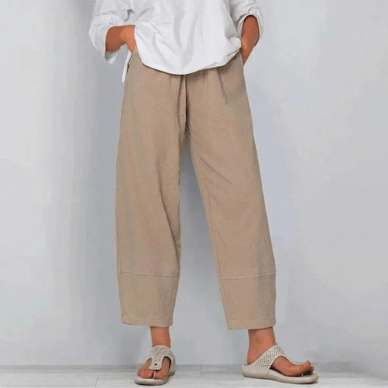Lydia | Women's High-Waisted Wide Leg Pants