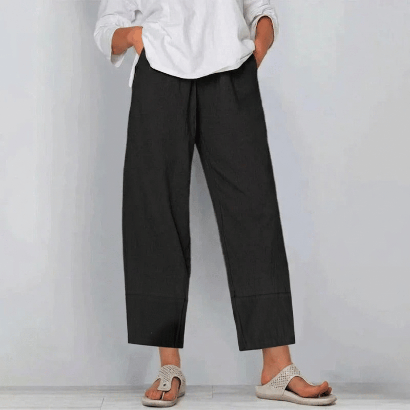Lydia | Women's High-Waisted Wide Leg Pants