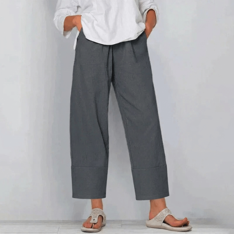 Lydia | Women's High-Waisted Wide Leg Pants