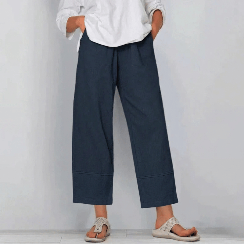 Lydia | Women's High-Waisted Wide Leg Pants