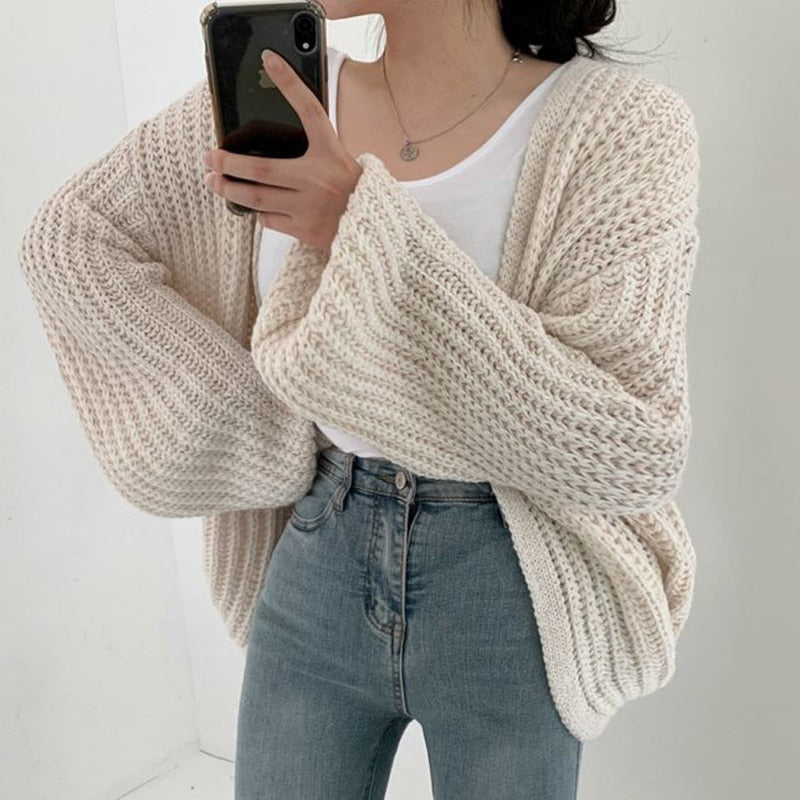 Mae | Women's Oversized Open Front Cardigan