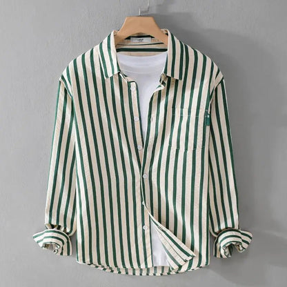 Marc | Men's Long Sleeve Striped Shirt
