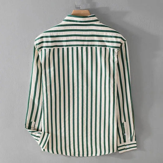 Marc | Men's Long Sleeve Striped Shirt