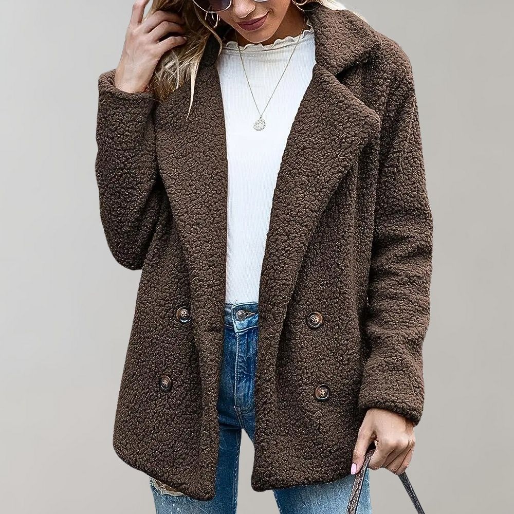 Marcia | Women's Double Breasted Relaxed Fit Jacket