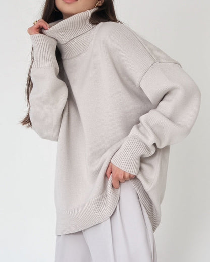 Margot | Women's Oversized Turtleneck Sweater