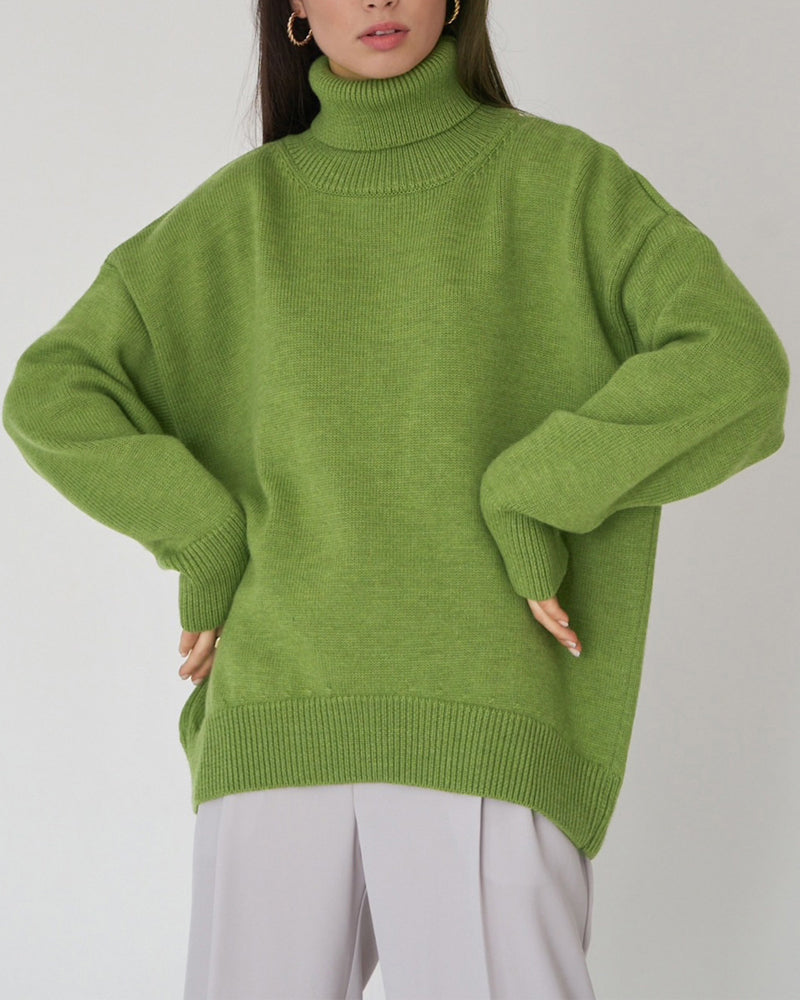 Margot | Women's Oversized Turtleneck Sweater