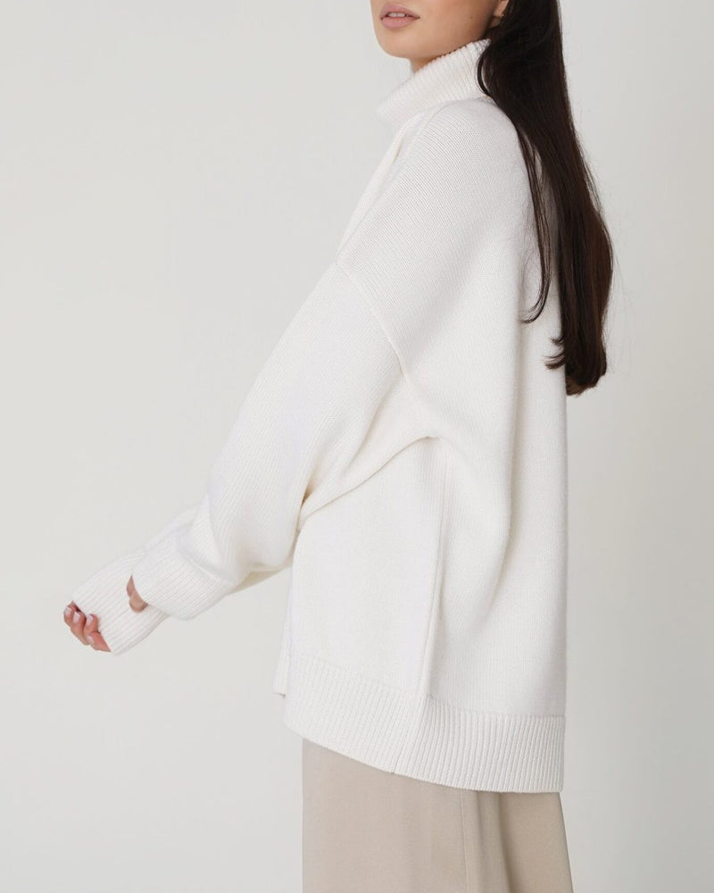 Margot | Women's Oversized Turtleneck Sweater