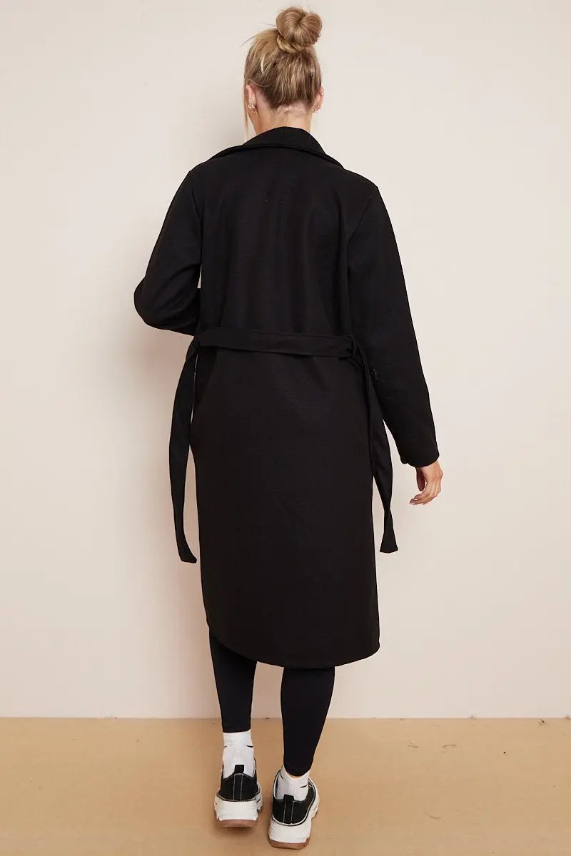 Maria | Women's Double Breasted Long Coat