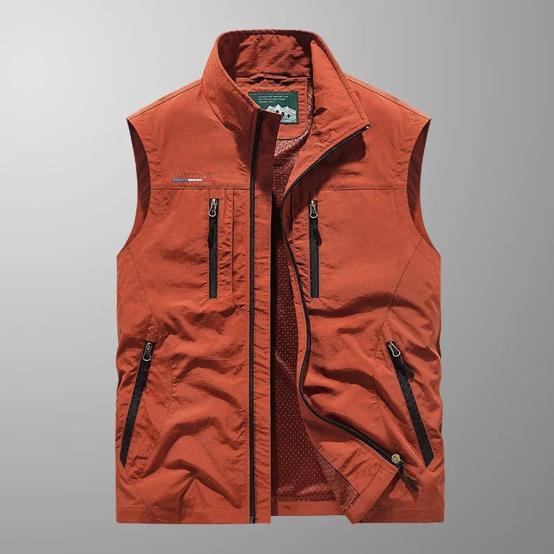 Marvin | Men's Full Zip Utility Vest