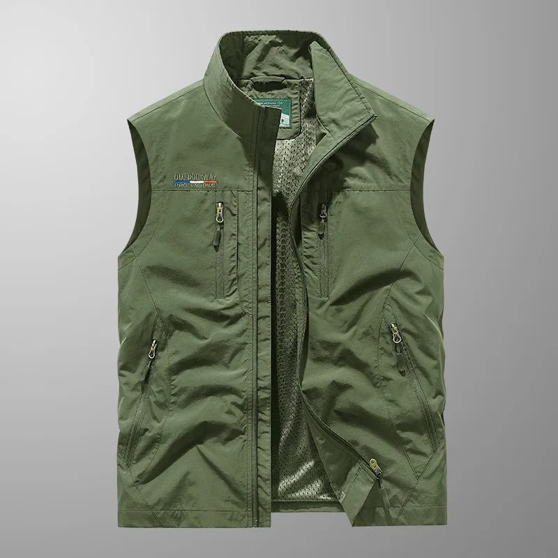 Marvin | Men's Full Zip Utility Vest